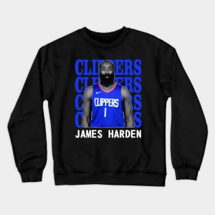 Los Angeles Clippers James Harden 1 Crewneck Sweatshirt